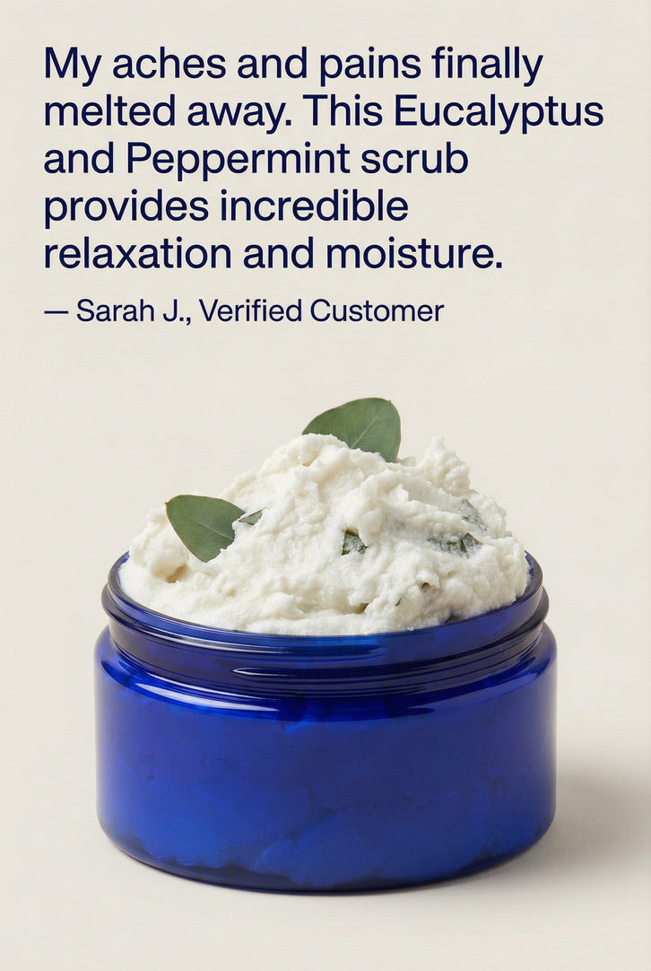 SUGAR SCRUBS-Peppermint Eucalyptus